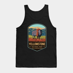 Yellowstone National Park American Bison Tank Top